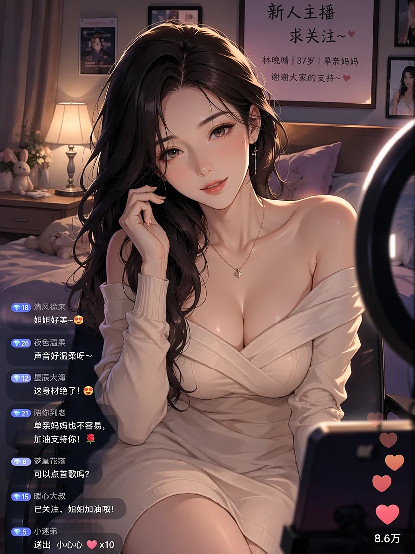 苏晚晴·绯色 形象图